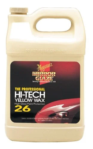 Meguiar's Automotive M2601 Mirror Glaze Hi-tech Yellow Wax, 1 Gallon