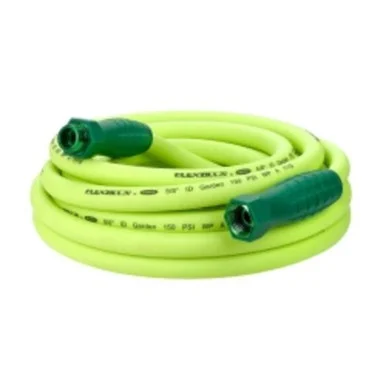 Legacy Manufacturing HFZG525YWS Flexzilla Swivelgrip Garden Hose, 5/8" X 25', 3/4" - 11 1/2 Ght Fittings