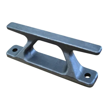 Dock Edge 2430-F Dock Builders Cleat - Angled Aluminum Rail Cleat - 10" 2430F_92