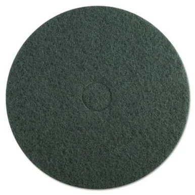 Premier 4020GRE Standard Floor Pads, 20" Dia, Green, 5/carton - Boardwalk