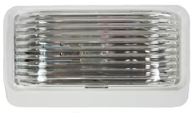 Arcon 20672 LED Porch Light Bright White with Clear Lens - arcon electrical