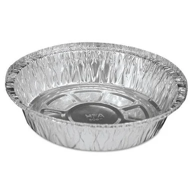 Boardwalk ROUND7 Aluminum Round Container, 7 In, 500/carton