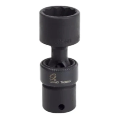 Sunex 812ZUMMG Tools 1/4 In. Drive 12-point 12 Mm Magnetic Universal Impact Socket