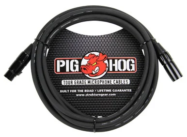 Pig Hog PHM10 10' XLR Microphone Cable 8mm