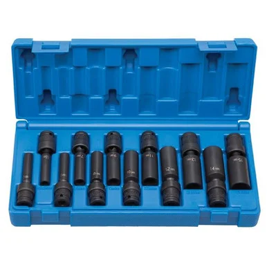 Grey Pneumatic 908UMG 1/4" Surface Drive X 8mm Magnetic Standard Universal