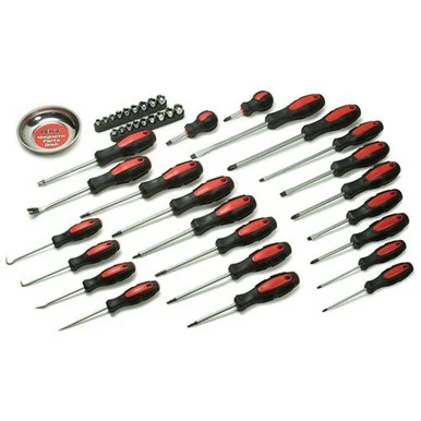 Titan 17242 Tekz 42-piece Screwdriver Set With Mini Parts Tray