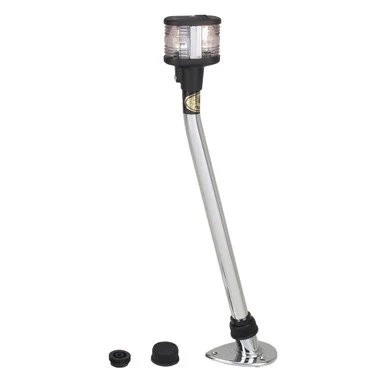 Perko 1125DP4CHR Plug-in Mount Combination Masthead/white All-round Light - 12v