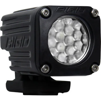 RIGID INDUSTRIES RIGID Ignite LED Light, Diffused Lens, Surface Mount, Black Housing, Single 20531
