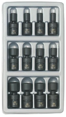 Sunex 1814 12-piece 1/4 In. Drive Universal Metric Impact Socket Set