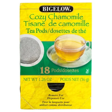 Bigelow Cozy Chamomile Herbal Tea Pod (10906) - Bigelow Tea