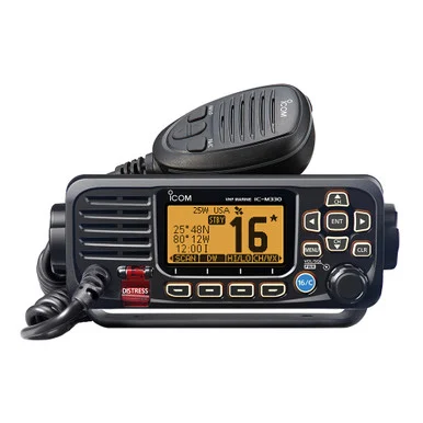 Icom M330GBLACK Vhf Basic Compact W/gps Black M33071