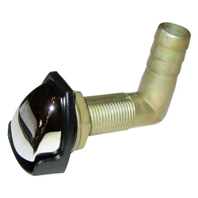 Perko 0561DP4CHR Gas Tank Vent W/swivel Elbow - Chrome/black