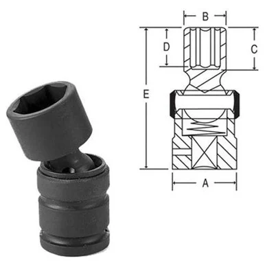 Grey Pneumatic Corp. 3042U 3/4" Drive X 1-5/16" Universal