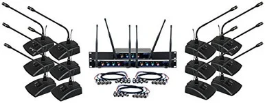 Vocopro DIGITALCONF12 Digital-conf-12 - 12 Channel Uhf Digital Wireless Conference System