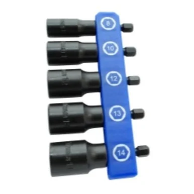 Titan 15221 5 Piece Metric Nut Driver Set