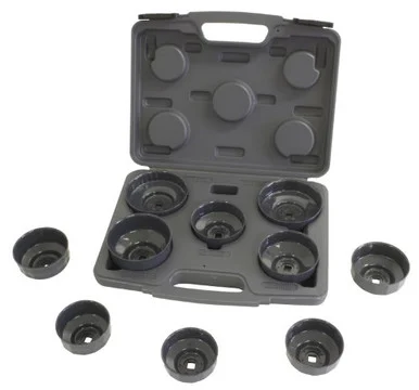 Lisle 61450 10 Piece Heavy Duty End Cap Wrench Set