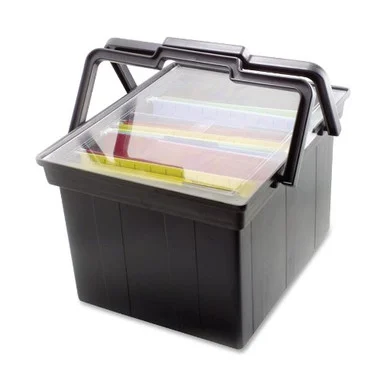 Advantus Companion Letter/legal File - 40 Lb - Heavy Duty - 11" Height X 14" Width X 17" Depth External Dimensions - Plastic - Black - File (TLF2B)