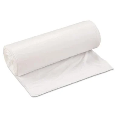 Integrated Bagging Systems SL3339XHW Low-density Can Liner, 33 X 39, 33gal, .8mil, White, 25/roll, 6 Rolls/carton
