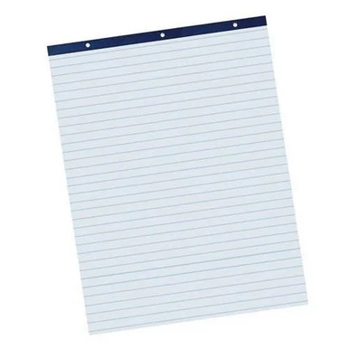 Pacon Easel Pad - 50 Sheet - Ruled - 27" X 34" - 50 / Pad - White Paper (PAC3386)