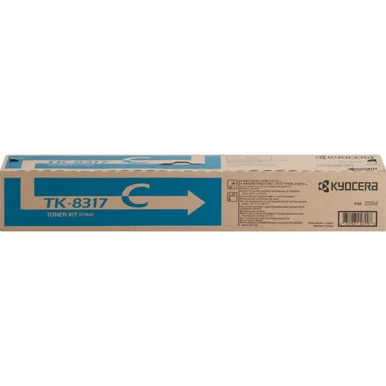 Kyocera Original Toner Cartridge - Laser - High Yield - Cyan - 1 Each 1T02MVCUS0