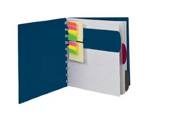 Esselte Versa Crossover Notebook - 24 Lb - Wide Ruled - Letter 8.50" X 11" - 1 Each Navy Cover (ESS25634)