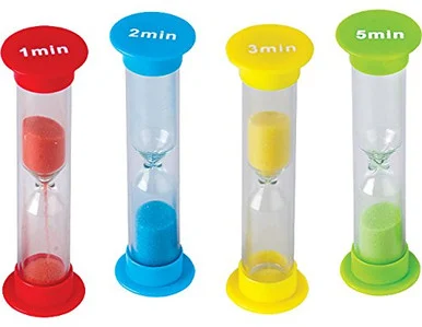 Teacher Created Resources Sand Timer - Skill Learning: Timing - 4 Pieces (tcr-20663)