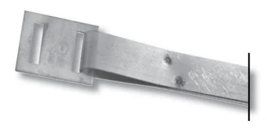 Tie Down 59141 Steel Anchor Strap With Buckle - overtons inc