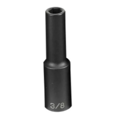 Grey Pneumatic 2012D 1/2" Drive Standard Deep Impact Socket - 3/8"