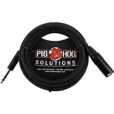 Pig Hog PXTMXM15 15ft Trs(m)-xlr(m) Balanced Cable