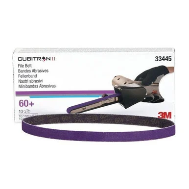 3M 33445 Cubitron Ii 60 Grit File Belt 1/2 X 18" 10 Pack 33445_45