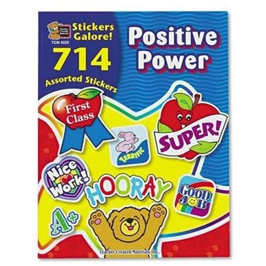 Teacher Created Resources Positive Power Sticker Book - Assorted (4225)
