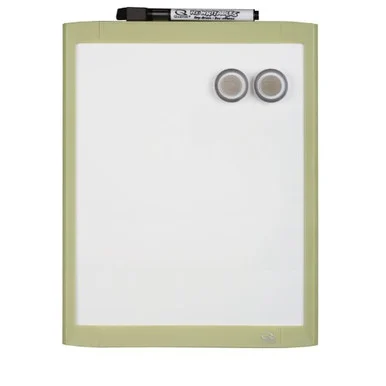 Quartet Dry Erase Board - 11" Width X 8.50" Height - White Stainless Steel Surface - Plastic Frame - Film - 1 Each (MHOW8511)