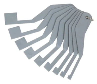 Lisle 83400 Truck Brake Lining Gauge Set