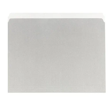 Pendaflex Two-tone Color File Folder - Letter - 8.50" X 11" - 11 Pt. - Gray - 100 / Box (152GRA)