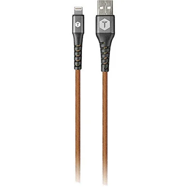 Travelocity TT-PC8-IP2 Pro Armor Weave To Usb 8 Ft. Cable With Slim Tip