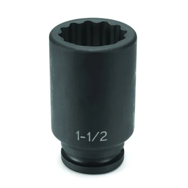 Grey Pneumatic 3128D 3/4" Drive X 7/8" Deep - 12 Point Socket
