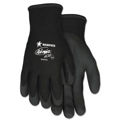 R3 Safety N9690L Ninja Ice Gloves, Black, Large - MCR Safety
