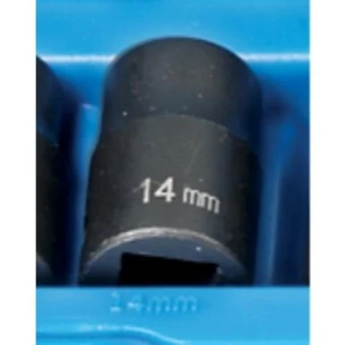 Grey Pneumatic 2114M 1/2" Drive 12 Point Metric Impact Socket 14mm