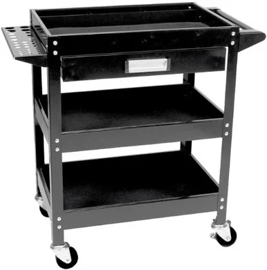 Wilmar Corp. / Performance Tool W54006 3-shelf Utility Cart W/drawer