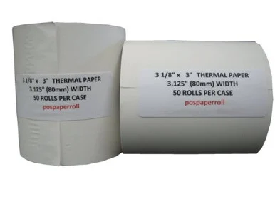 Sparco Thermal Paper - 3.13" X 230 Ft - 48 G/m - 50 / Carton - White (SPR25346)