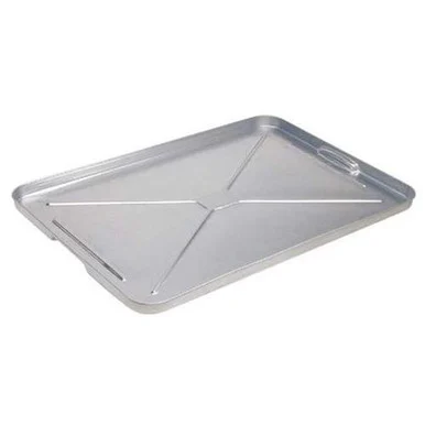 Plews 75-755 Edelmann Drip Pan Galv Sheet Metal 17-1/2wx25-3/4lx1" High