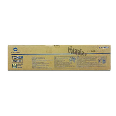 Konica Minolta Original High Yield Laser Toner Cartridge - Yellow Pack A1U9233