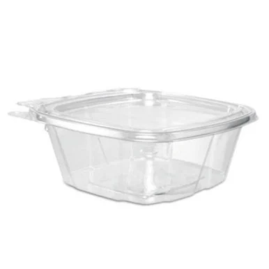 Dart Fusion CH12DEF Clearpac Container Lid Combo-packs, 4.9 X 2 X 5.5, 12 Oz, Clear, 200/carton