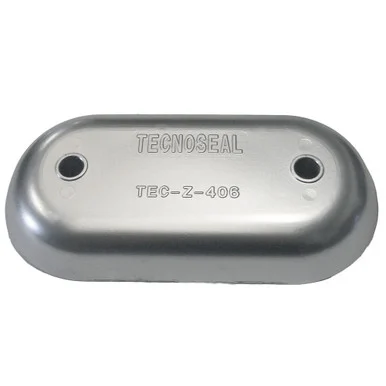 Tecnoseal TEC-Z-406 Z406 Hull Plate Anode - Zinc