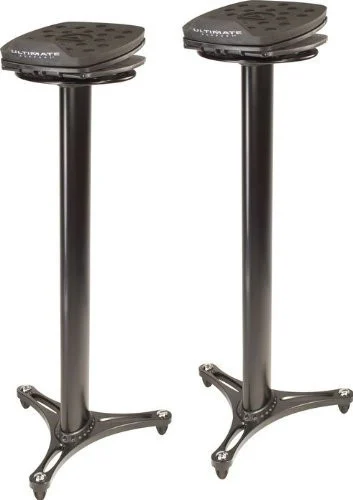 Ultimate Support Systems MS-100 Column Studio Monitor Stand in Pair - Up to 75.00 lb Monitor MS100_6
