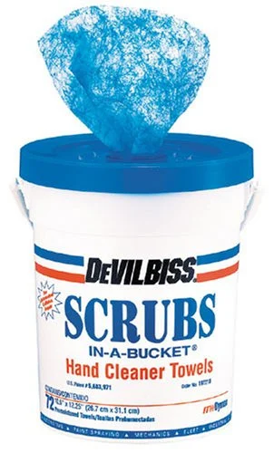 Devilbliss 192218 Scrubs In-a-bucket Hand Cleaner 72-ct Towels