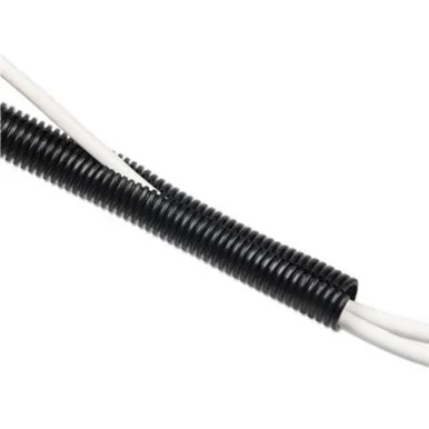 Dline CTT1125B Cable Tidy Tube, 1" Diameter X 43" Long, Black - D-Line