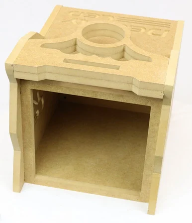Deejay LED TBH1DIN5EQ 1 Din Space Plus 5 Eq Stylish Wooden Controller Case For Mobile Competitions