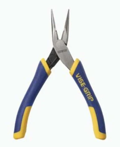Irwin Industrial Tool Co 2078905 5-1/4 Long Nose Plier With Cutter And Spring