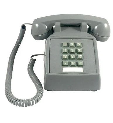 Cortelco 2500-V-SL 250082vba20m Desk W/ Volume Slate